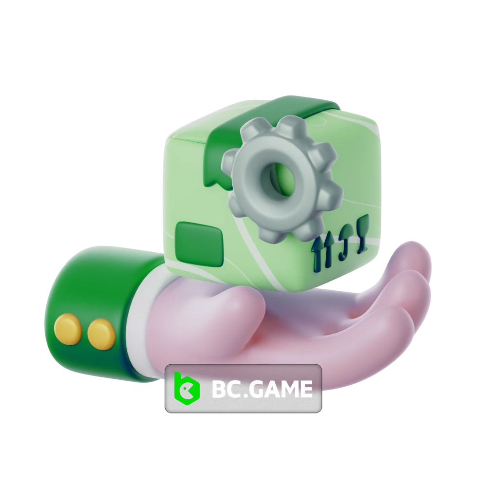 En BC Game puedes jugar juegos de muchos proveedores de software confiables.