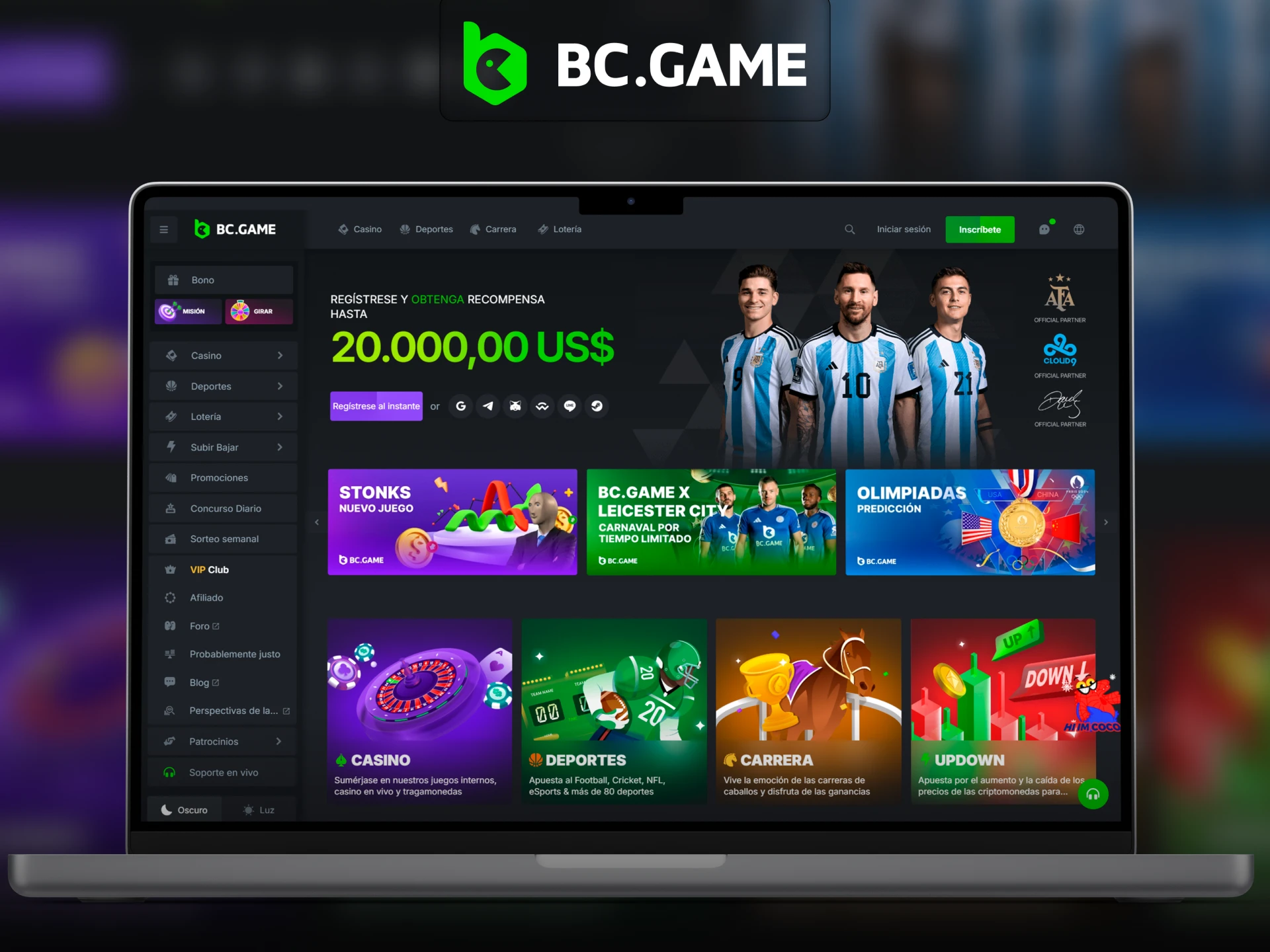 Obtenga mas informacion sobre BC Game Casino y como puede utilizarlo en Peru.