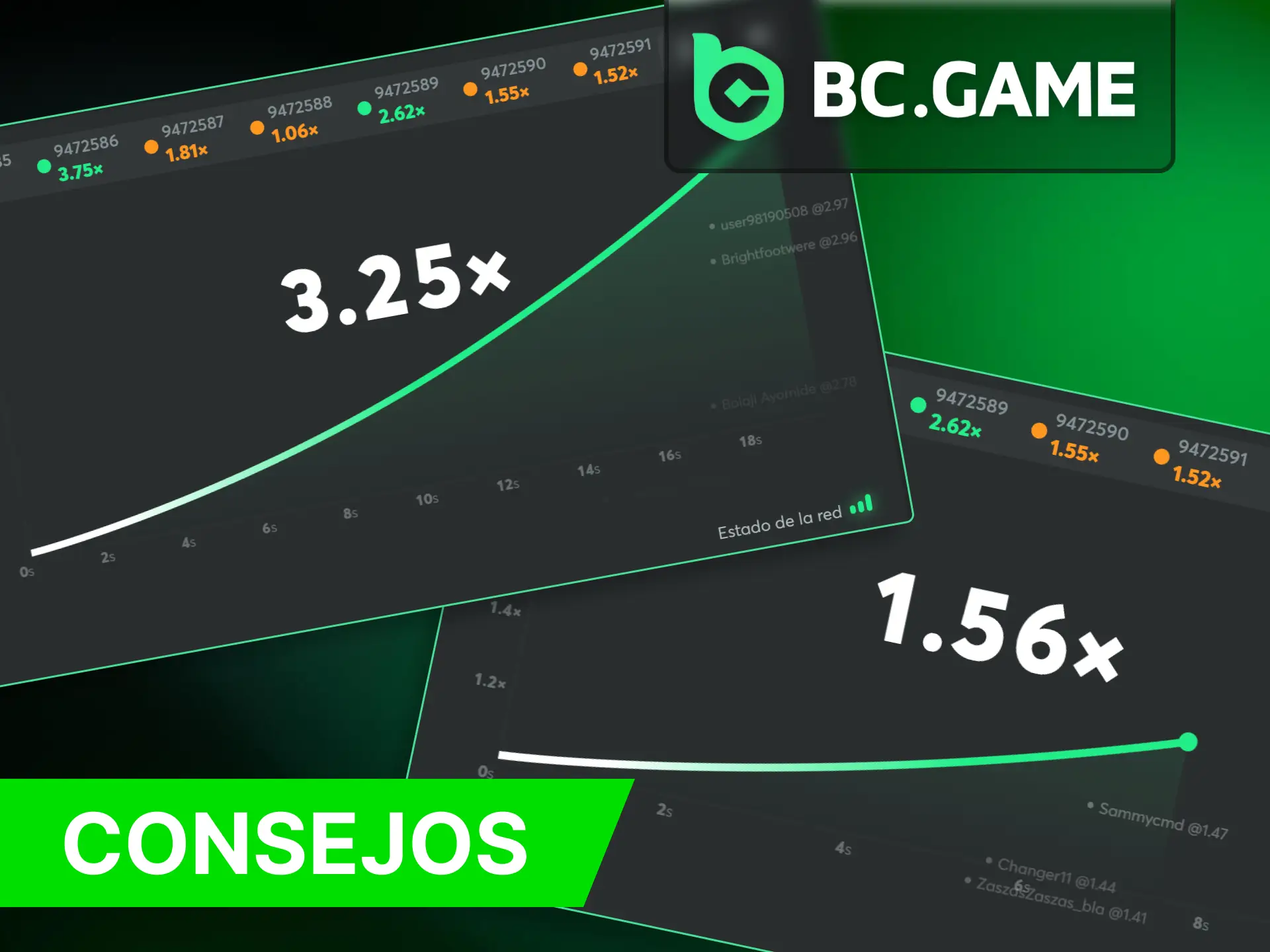 Utilice estos consejos cuando juegue al juego crash de BC Game.
