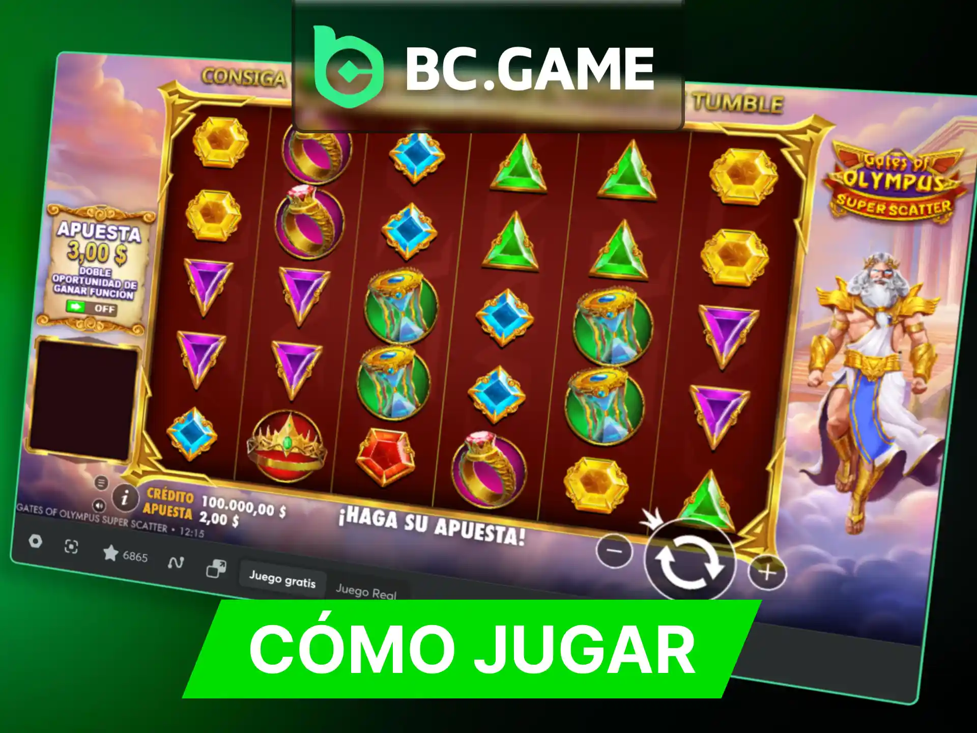Para sumergirte en el mundo de las tragaperras y las grandes ganancias de BC Game necesitas un registro de cuenta simple y directo.